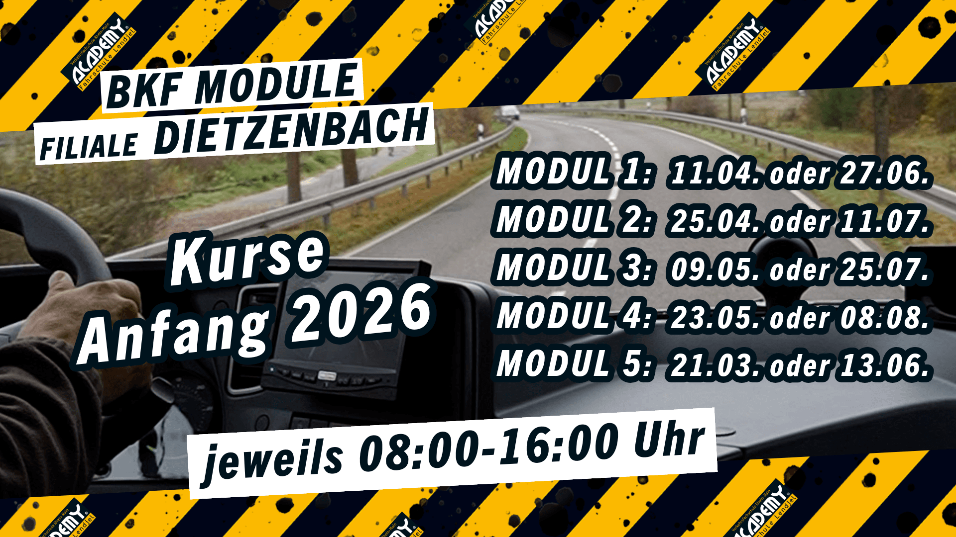 TERMINE BKF MODULE in DIETZENBACH