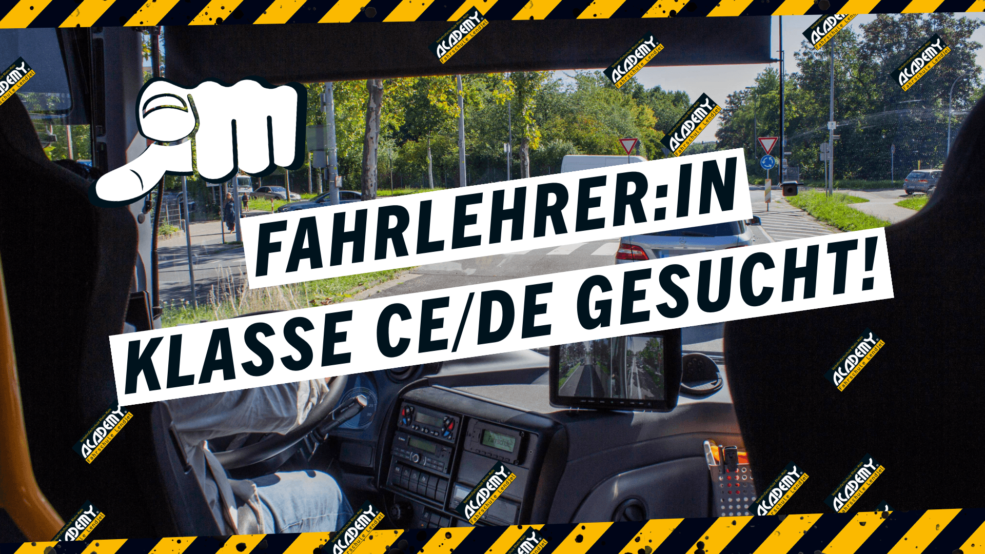 FAHRLEHRER:IN FÜR DIE KLASSE CE/DE GESUCHT!